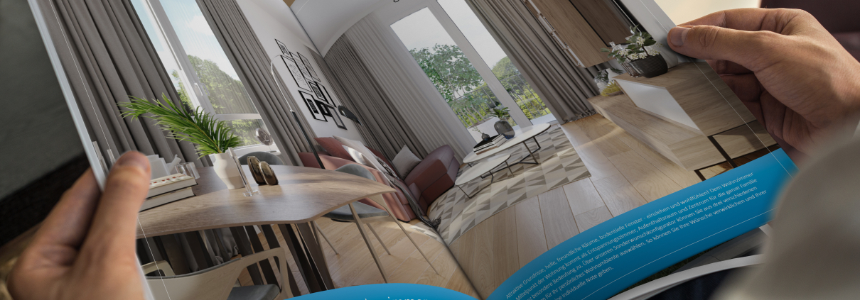 Imagebroschüre für Immobilienprojekt