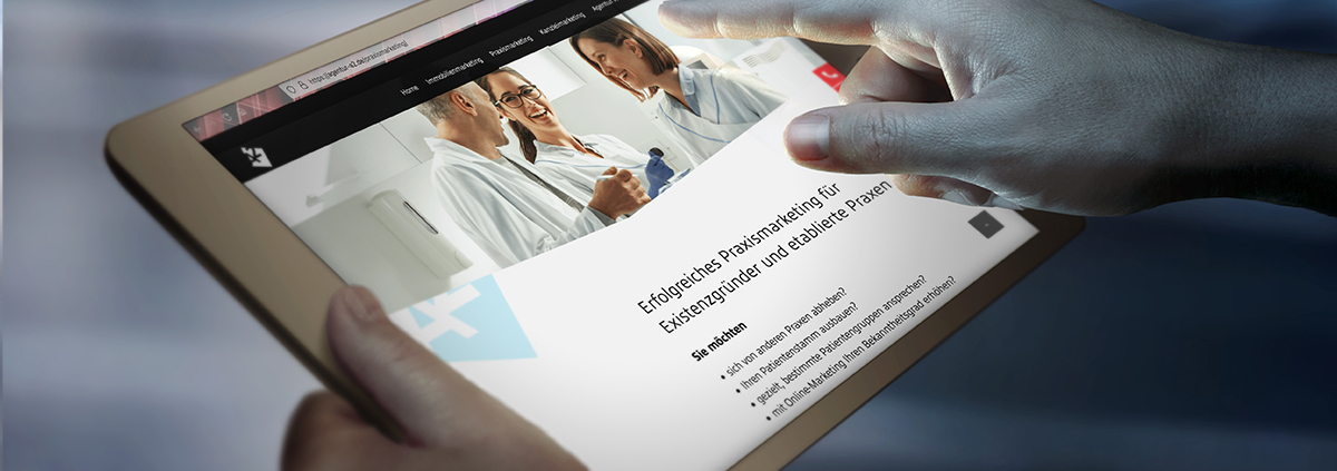 Das Einmaleins der Homepage Startseite